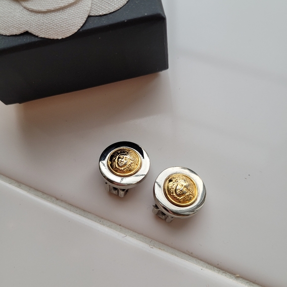 Versace Jewelry - SOLD Versace clip on earrings
